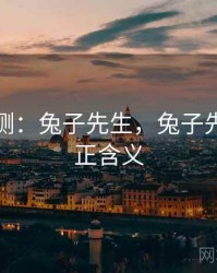 未来预测：兔子先生，兔子先生的真正含义