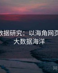 2025大数据研究：以海角网页版为例，大数据海洋