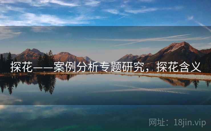 探花——案例分析专题研究，探花含义