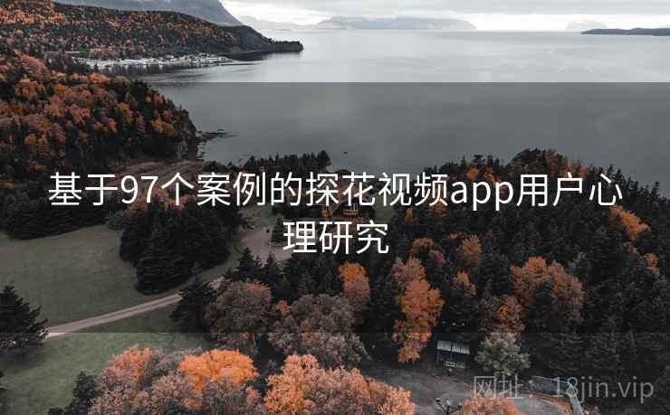 基于97个案例的探花视频app用户心理研究 基于97个案例的探花视频app用户心理研究